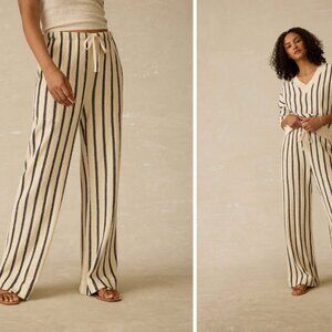 Faherty Laidback Dockside Pant, Moonshadow Stripe